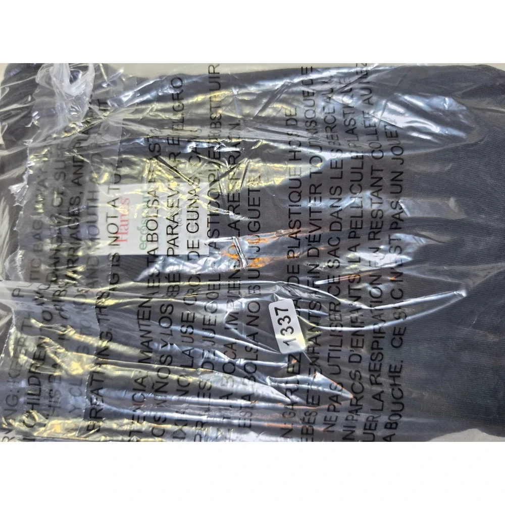 Hanes EcoSmart Youth Boys Girls Black T-Shirt Bundle 3 Pack Size Medium 10-12